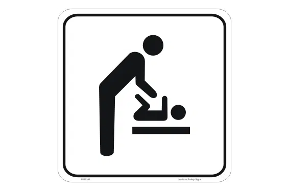 Baby Change sign IN16242