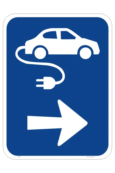Electric Vehicle Charging Station sign    RD529 - Image 2