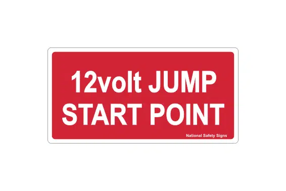 Jump Start Point Sign V2651 - Image 2