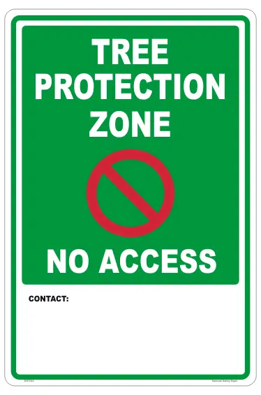 AS4970 Tree Protection Zone Sign