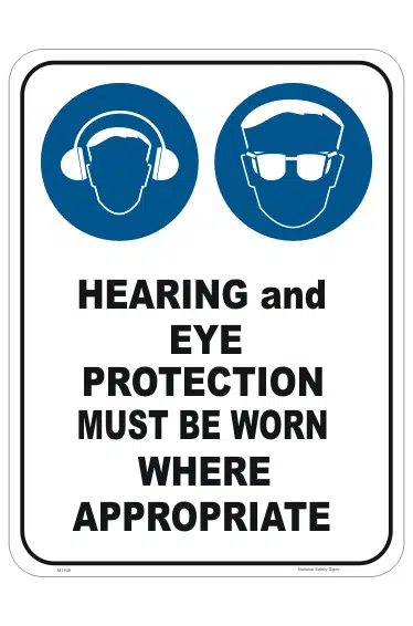 Hearing and Eye protection         M1848