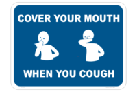 Cover your Cough sign