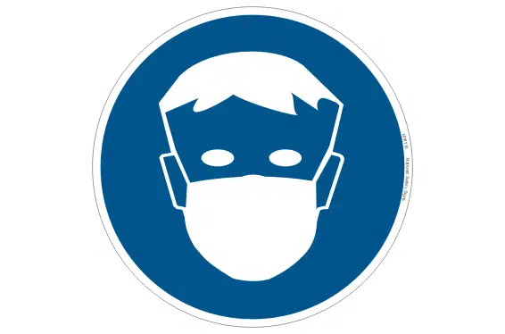 Wear a Mask sign