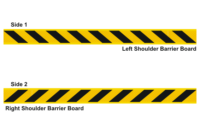 Road Shoulder Barrier Board - roadside barriers