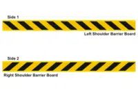 Road Shoulder Barrier Board - roadside barriers