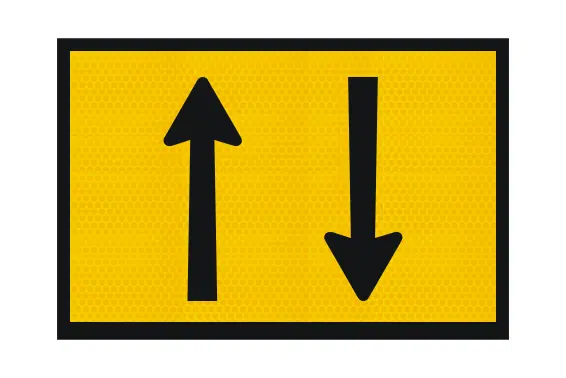 T2-24 Two Way Traffic Sign