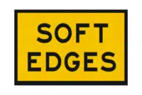 T3-6A Soft Edges Sign