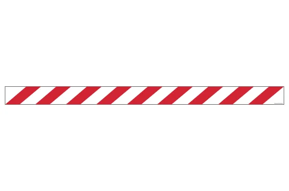 Reflective Tape sticker - Hazard Tape V2628 - Image 2