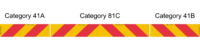 Cat 161 Rear Marking Kit T2715