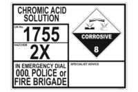 Chromic Acid Solution transport EIP