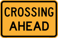 Stock Crossing Ahead  W8-22   RD544