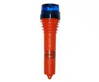 Police traffic cone light.