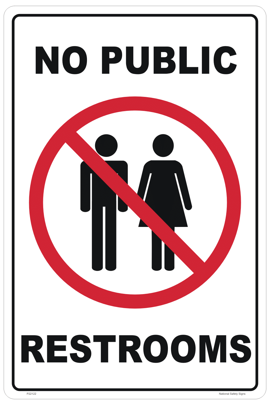 Toilets For Patron Use Only Sign Online Shopping