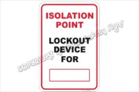 Isolation Point Lockout
