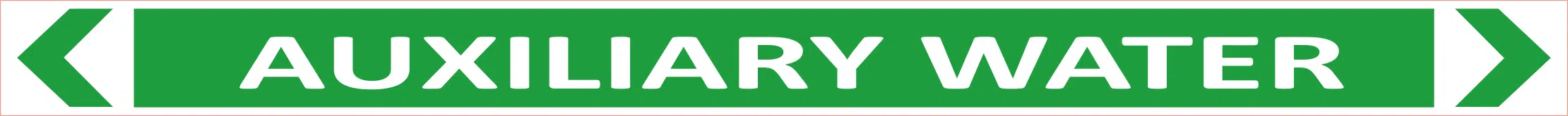 Auxiliary Water Pipe Marker PI 450102