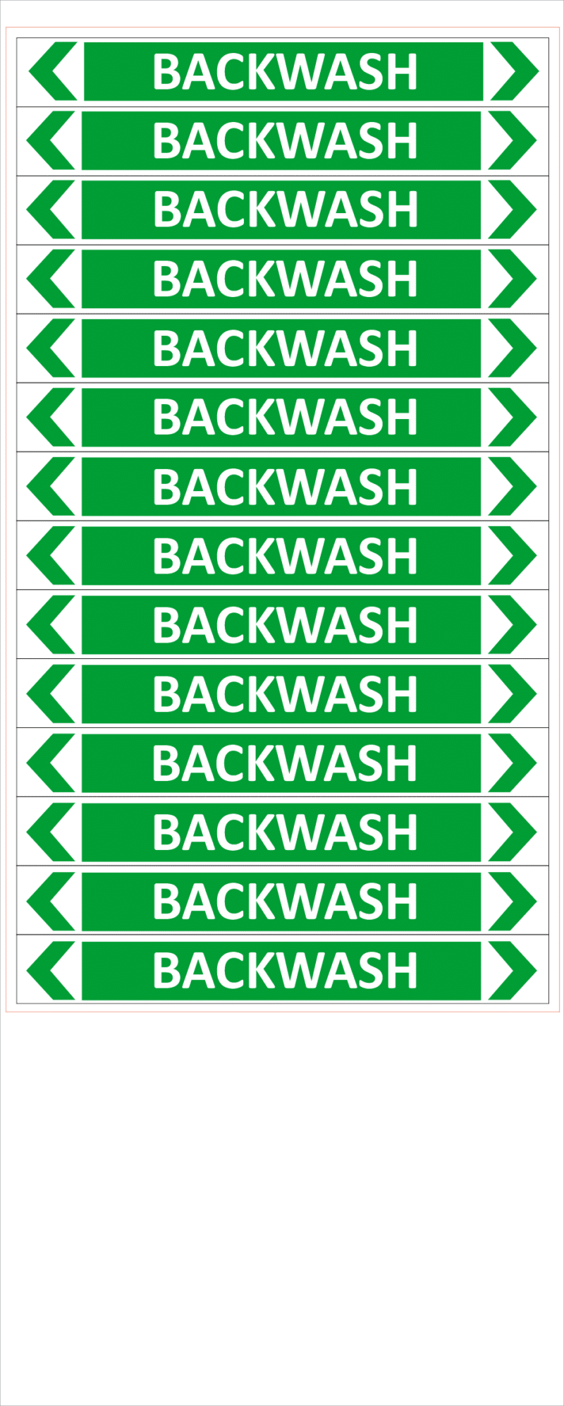 Backwash Pipe Marker    PI 450103 - Image 3
