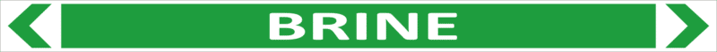 Brine Pipe Marker    PI 450106