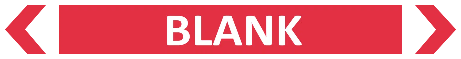 Customised Fire Pipe Marker    PI 450801