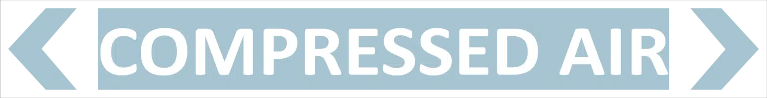 Compressed Air Pipe Marker PI 450607