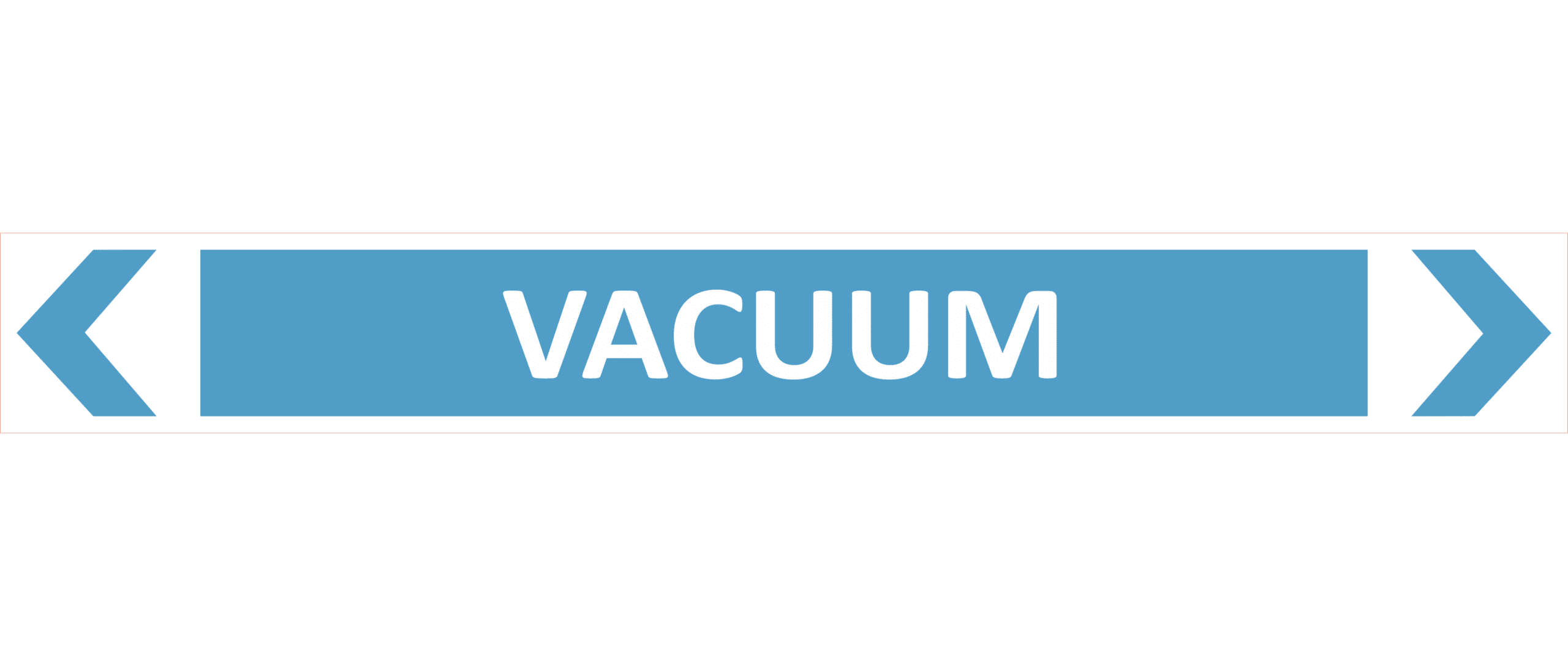 Vacuum Pipe Marker PI 450616