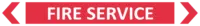 Fire Service Pipe Marker PI 450809
