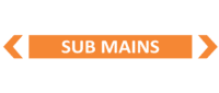 Sub Mains Pipe Marker    PI 450906