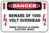 1500 Volts Overhead D10350