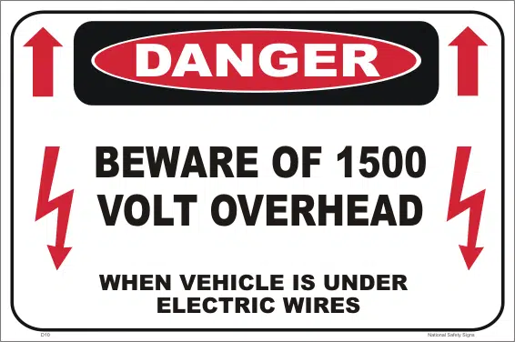 1500 Volts Overhead   D10350
