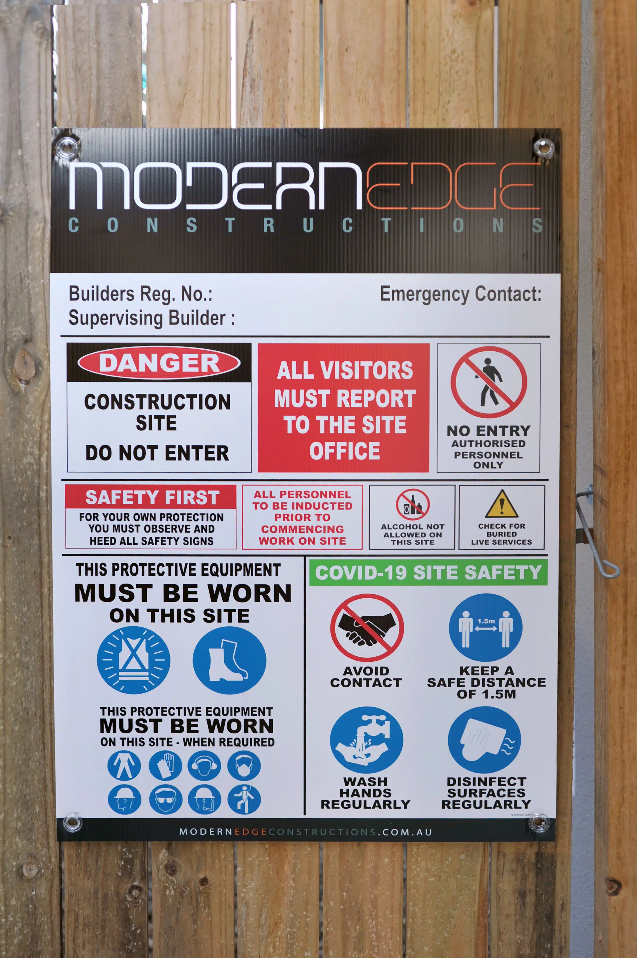 Construction Site Branding and Safety Bundle #1 C19114 - Image 7
