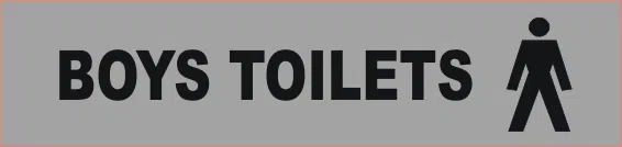 Girls Toilet sign  BA16453 - Image 2