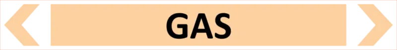 GAS Pipe Marker    PI 450410