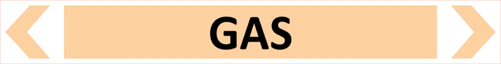 GAS Pipe Marker    PI 450410