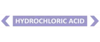 Hydrochloric Acid Pipe Marker PI 450516
