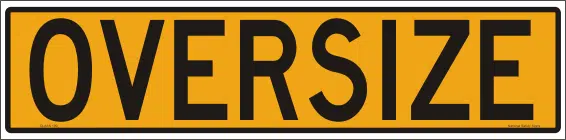 Oversize WA Sign   T2734
