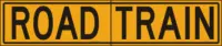 Road Train 2 Piece Sign   T2736