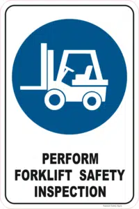 Report Forklift Defects M18113