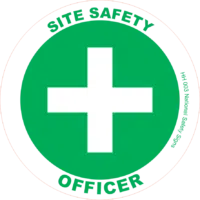 Safety Officer Hard Hat sticker HH 003