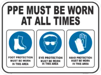 PPE Must Be Worn    C19102