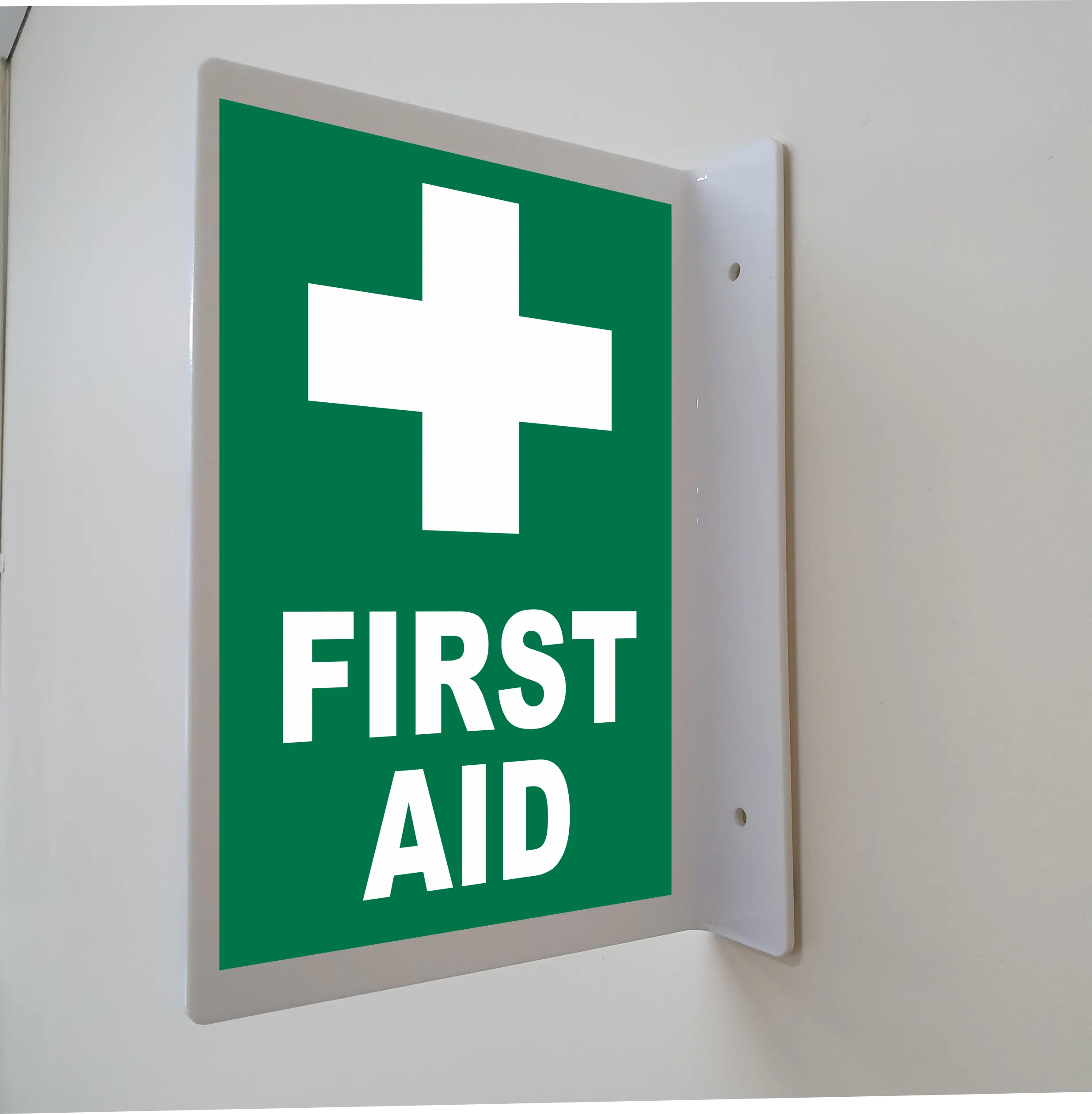 First Aid Projection Wall Sign E12138