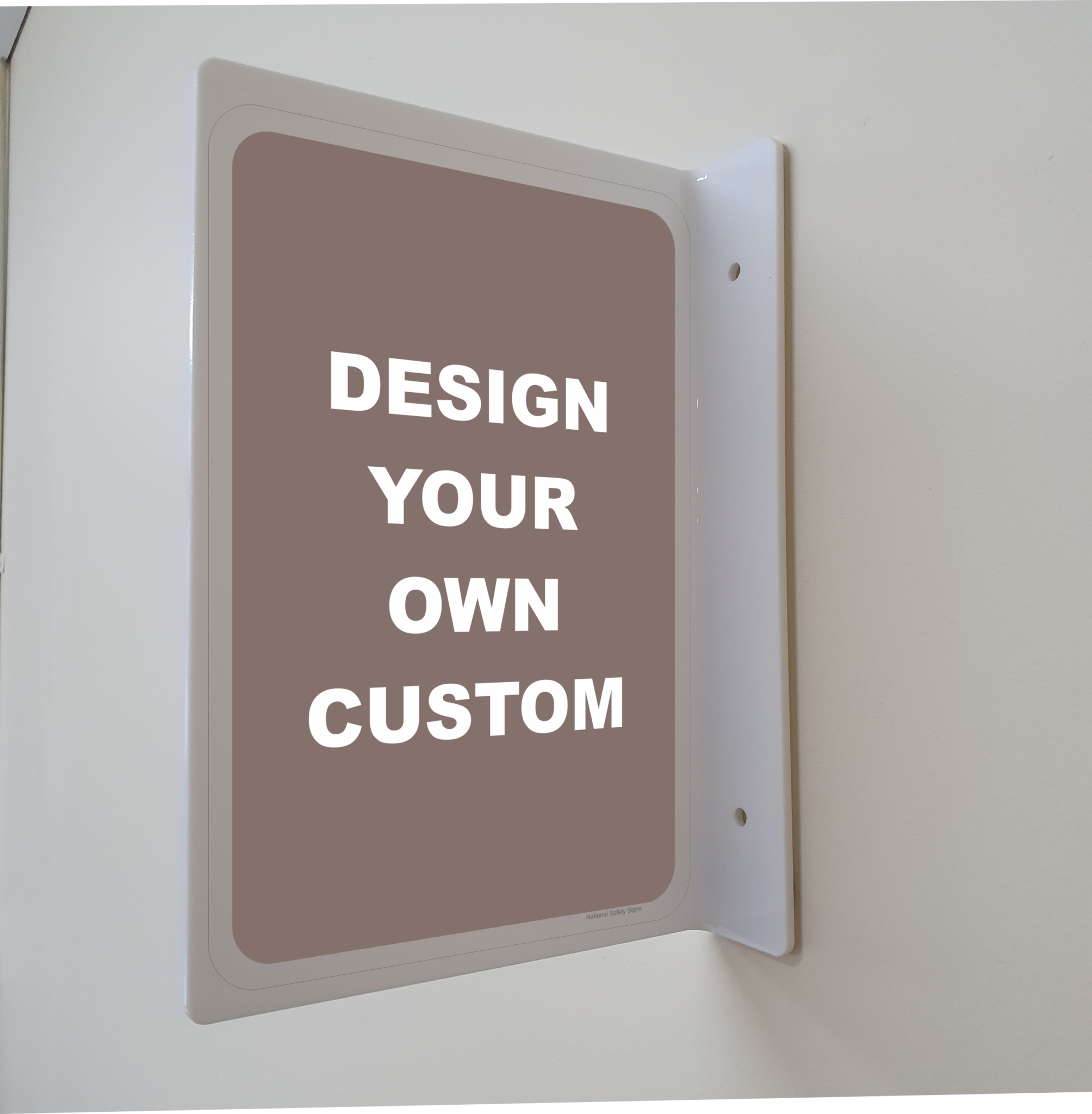 Custom Projection Wall Sign IN16289 - National Safety Signs