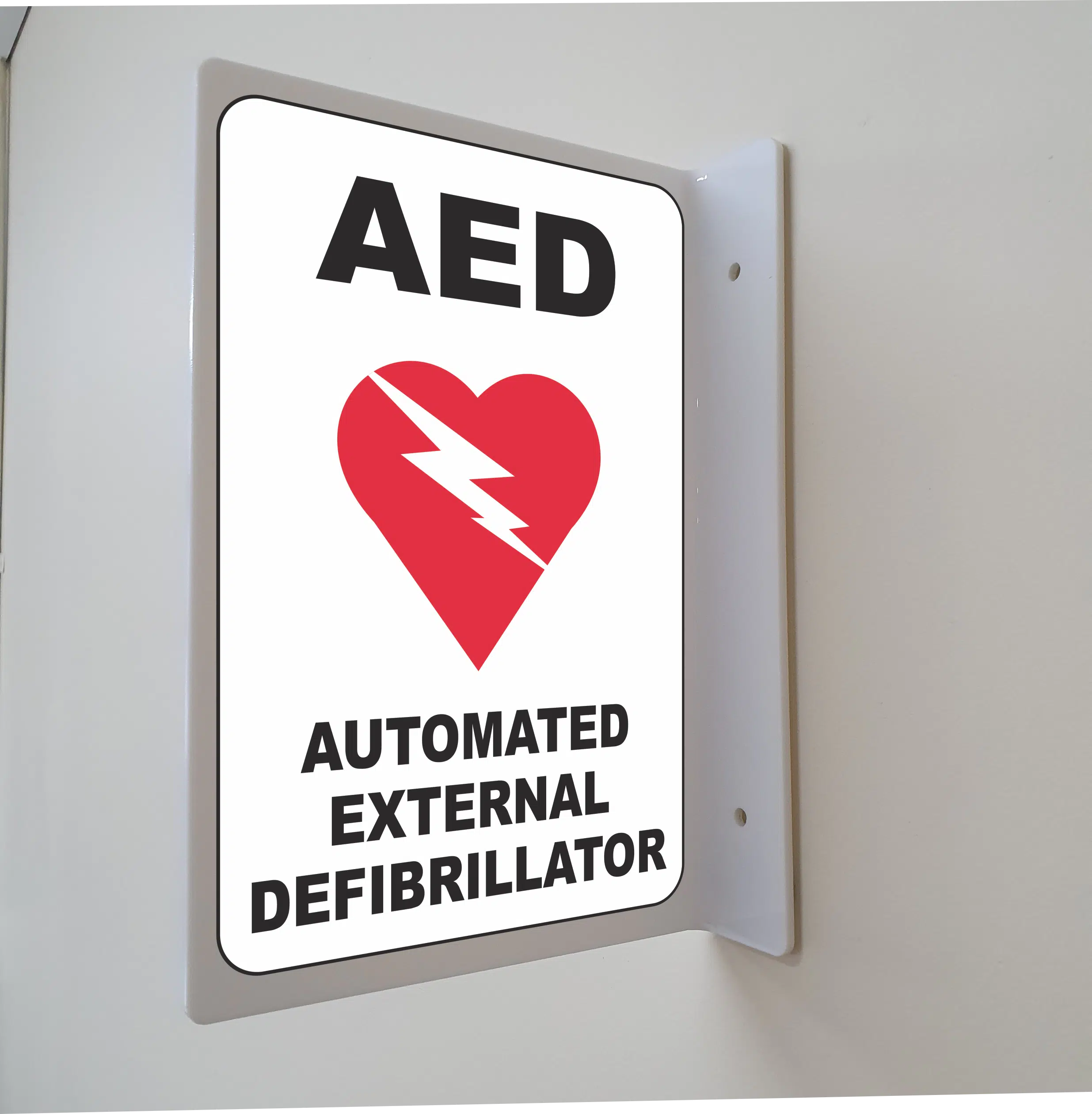 AED Projection Wall Sign IN16290