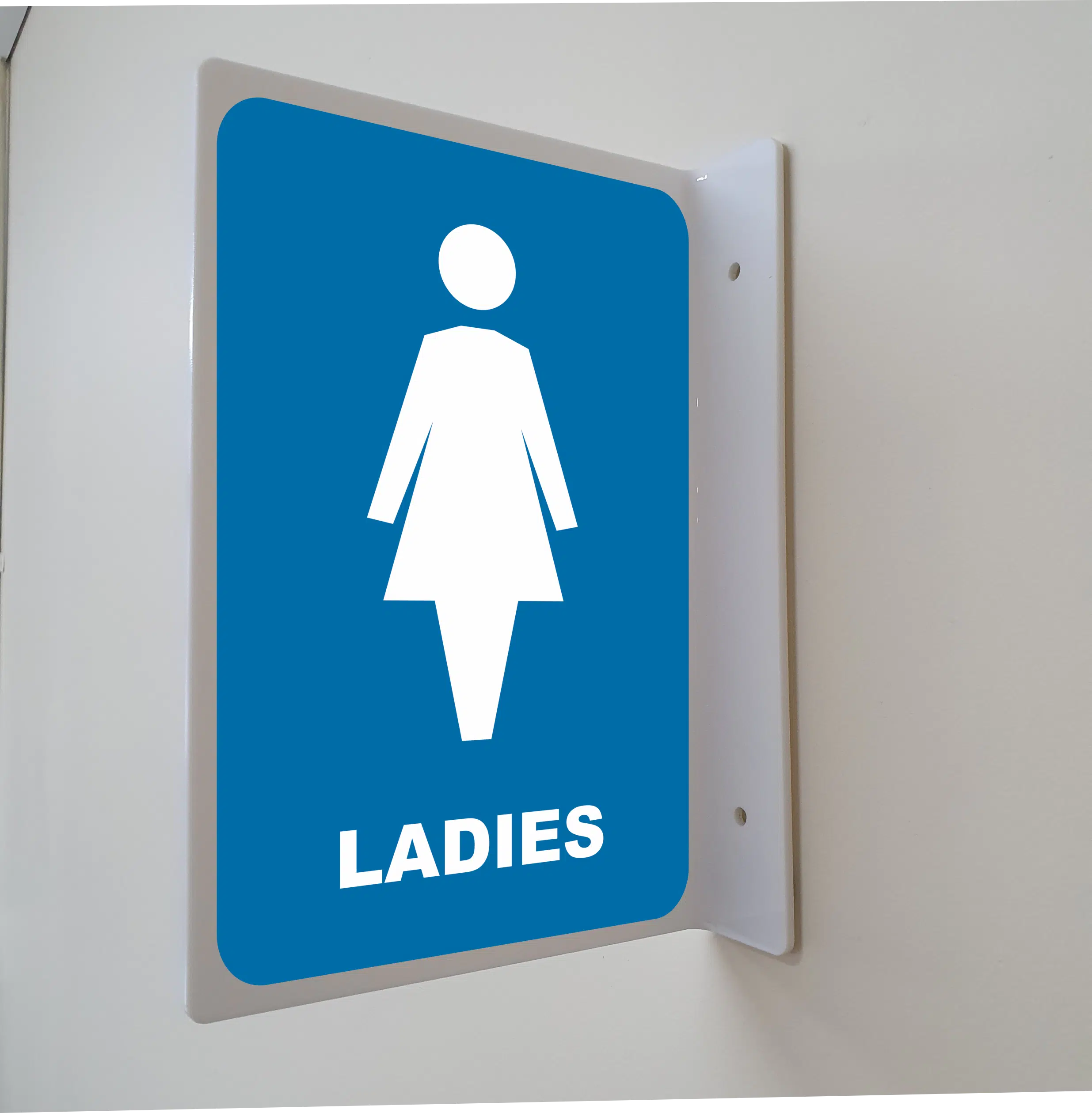 Ladies Toilet Projection Wall Sign       IN16287