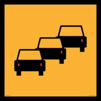 Multi Message Queued Traffic Symbolic Sign MM986 - TC1947-2 - TM1-47A
