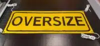 Oversize Banner Class 2 Reflective T2742