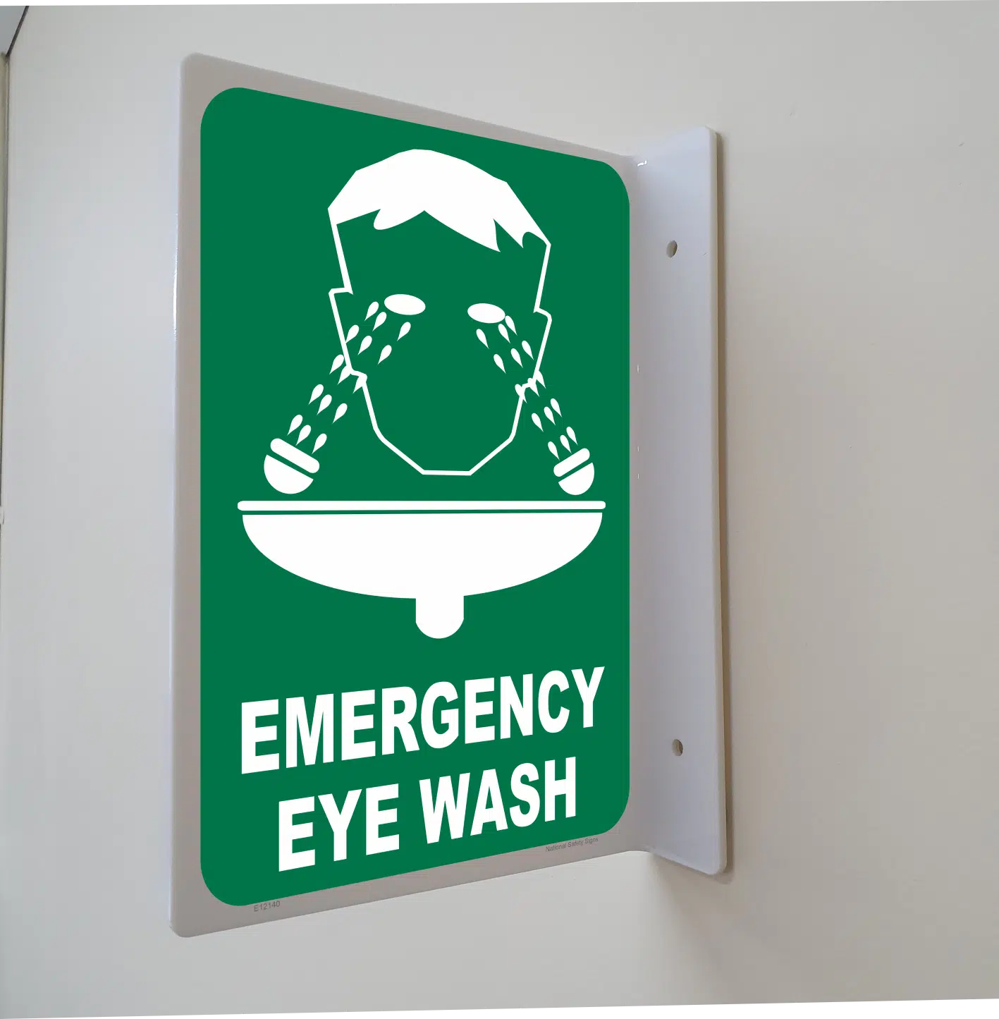 Emergency Eyewash Projection Wall Sign     E12140