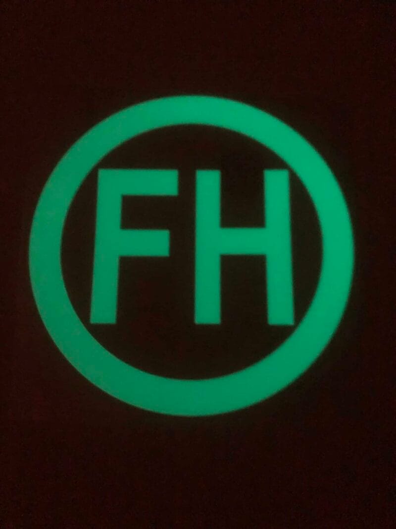 Luminous Fire Hydrant Location sticker - National Safety Signs