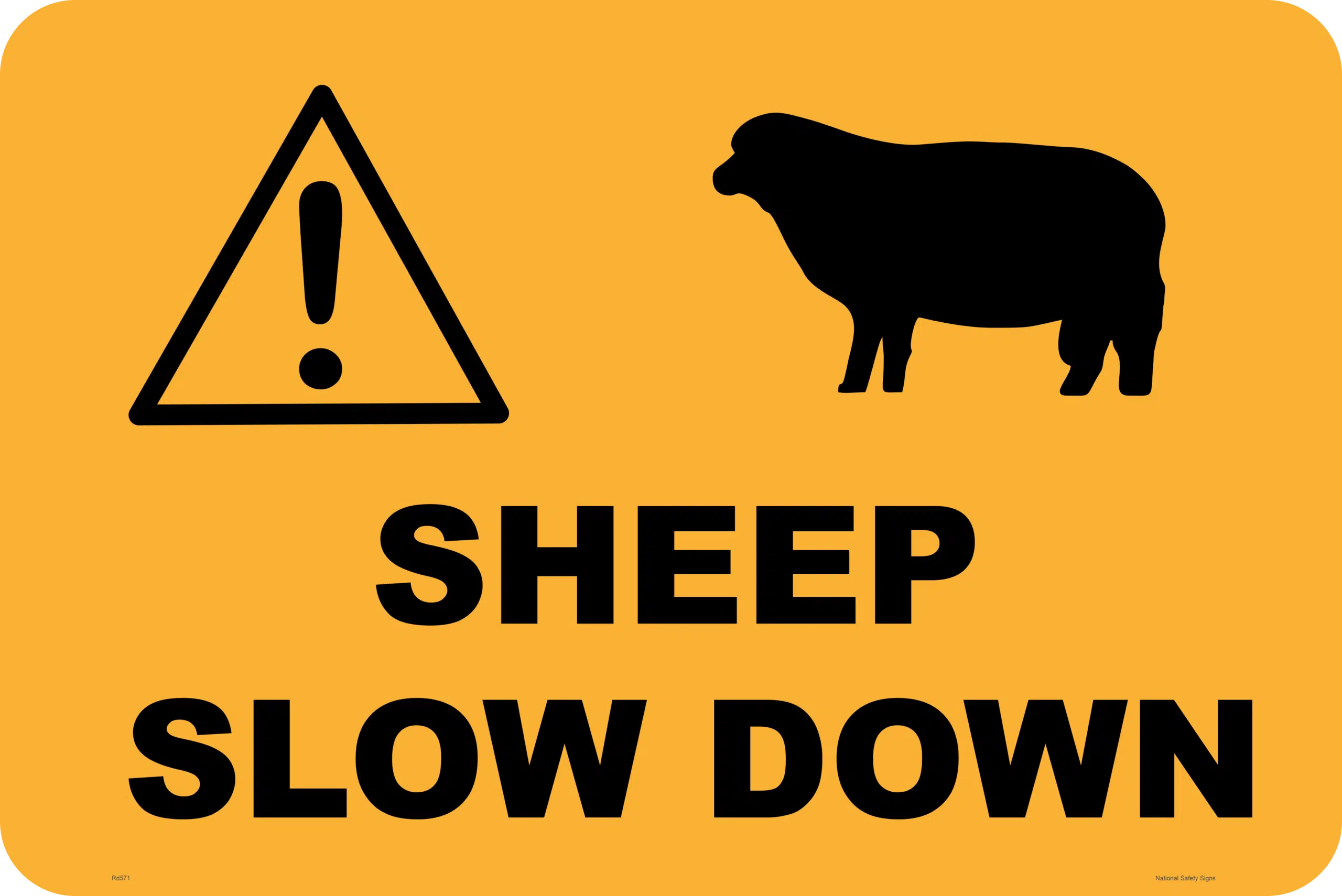 Sheep Slow Down      RD574