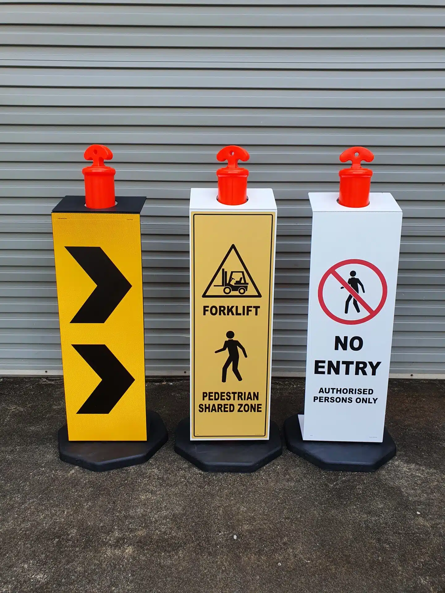 Loading Zone Bollard sign B3204 - Image 3