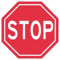 Stop Floor laminate Floor sign IN16311
