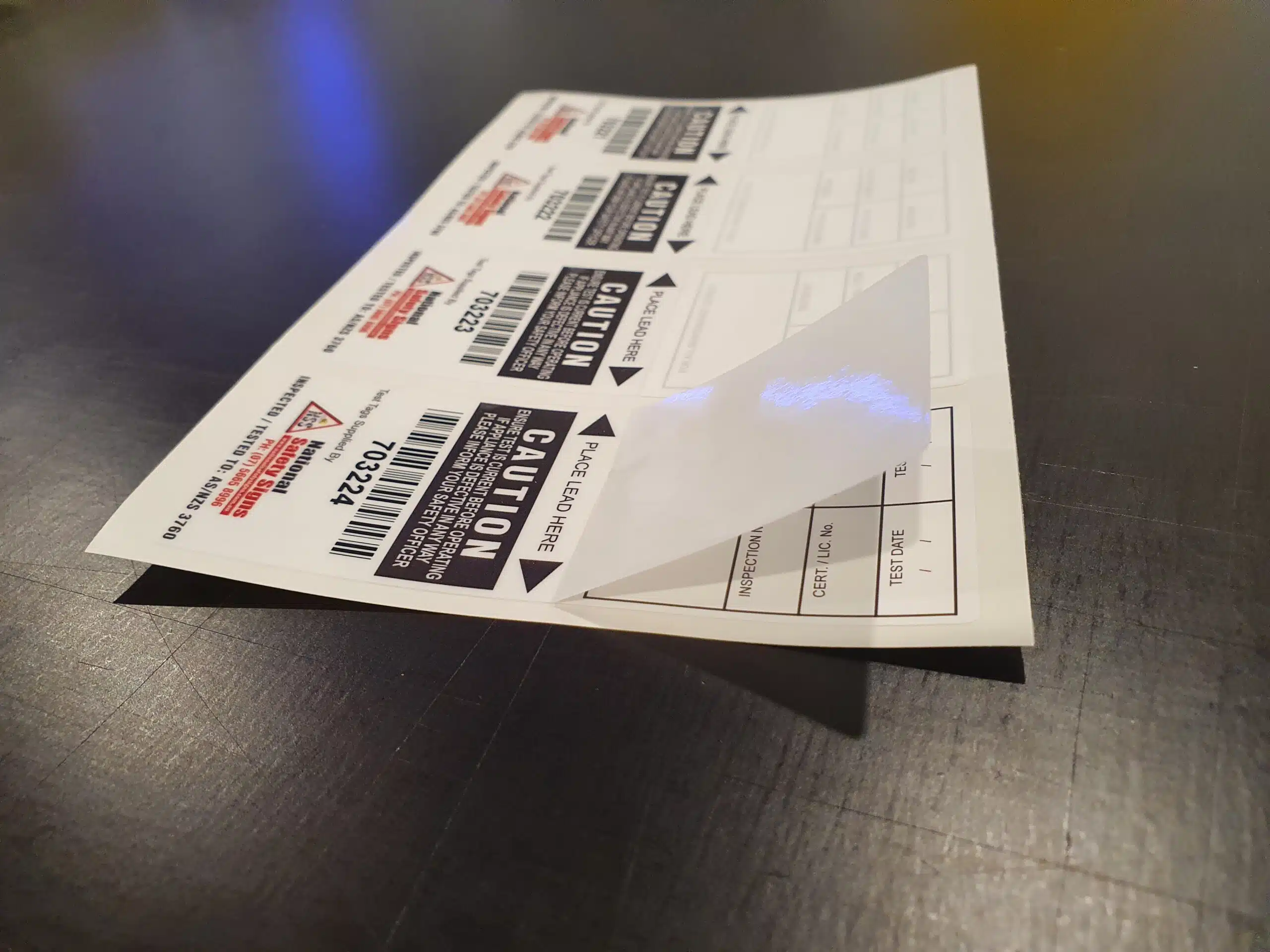 Test and Tag Self Laminating 100 Pack with Pen LT1200 - Image 3